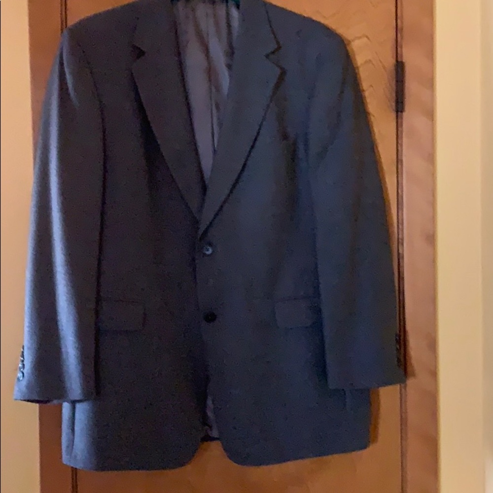 Black Wool Suit